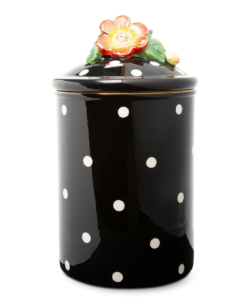 Large Floradot Canister F46040