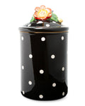Large Floradot Canister F46040