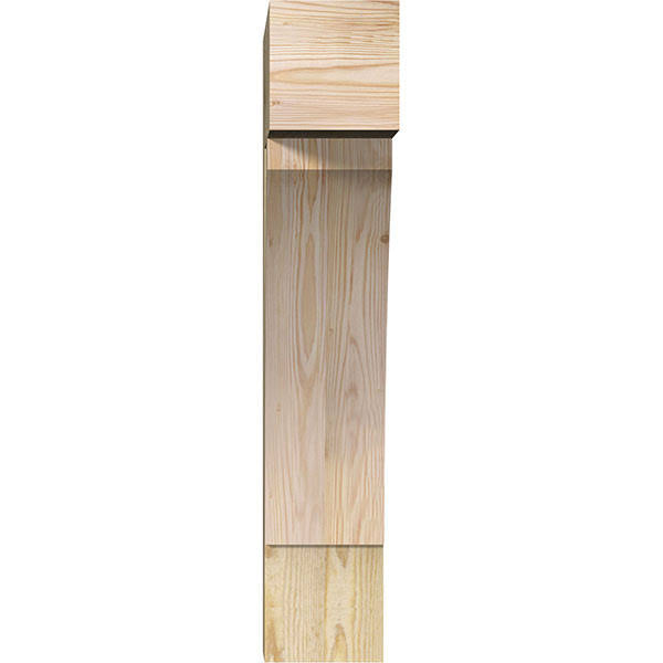 6x22W x 20x22D x 32x22H Rough Sawn Douglas Fir Bracket A805092