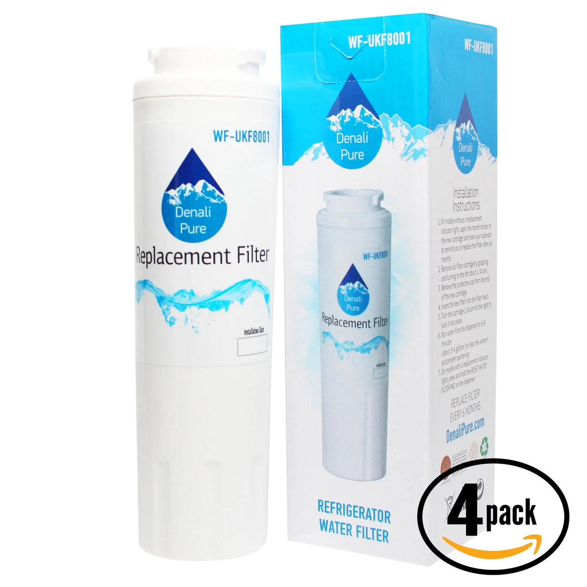 4-Pack Replacement Water Filter Cartridge O32531