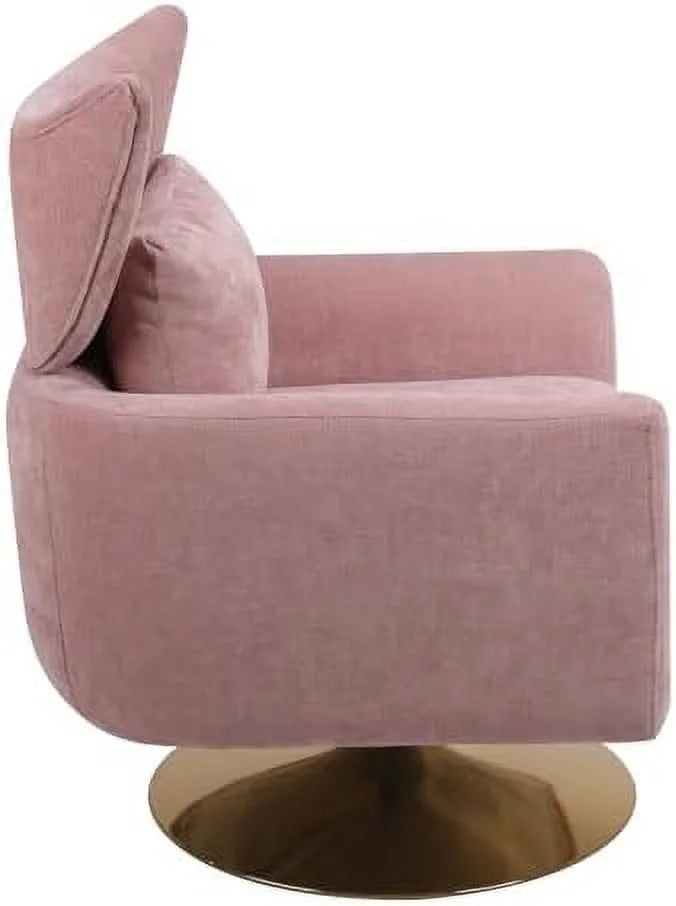Swivel Accent Chair with Lumbar Pillow S331288