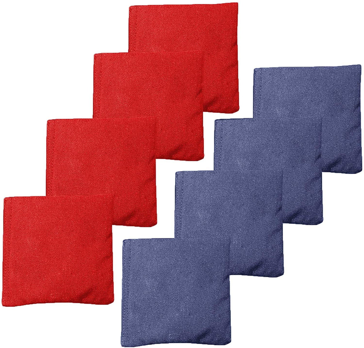 Weather Resistant Duckcloth Cornhole Bags Set of 8 X34443