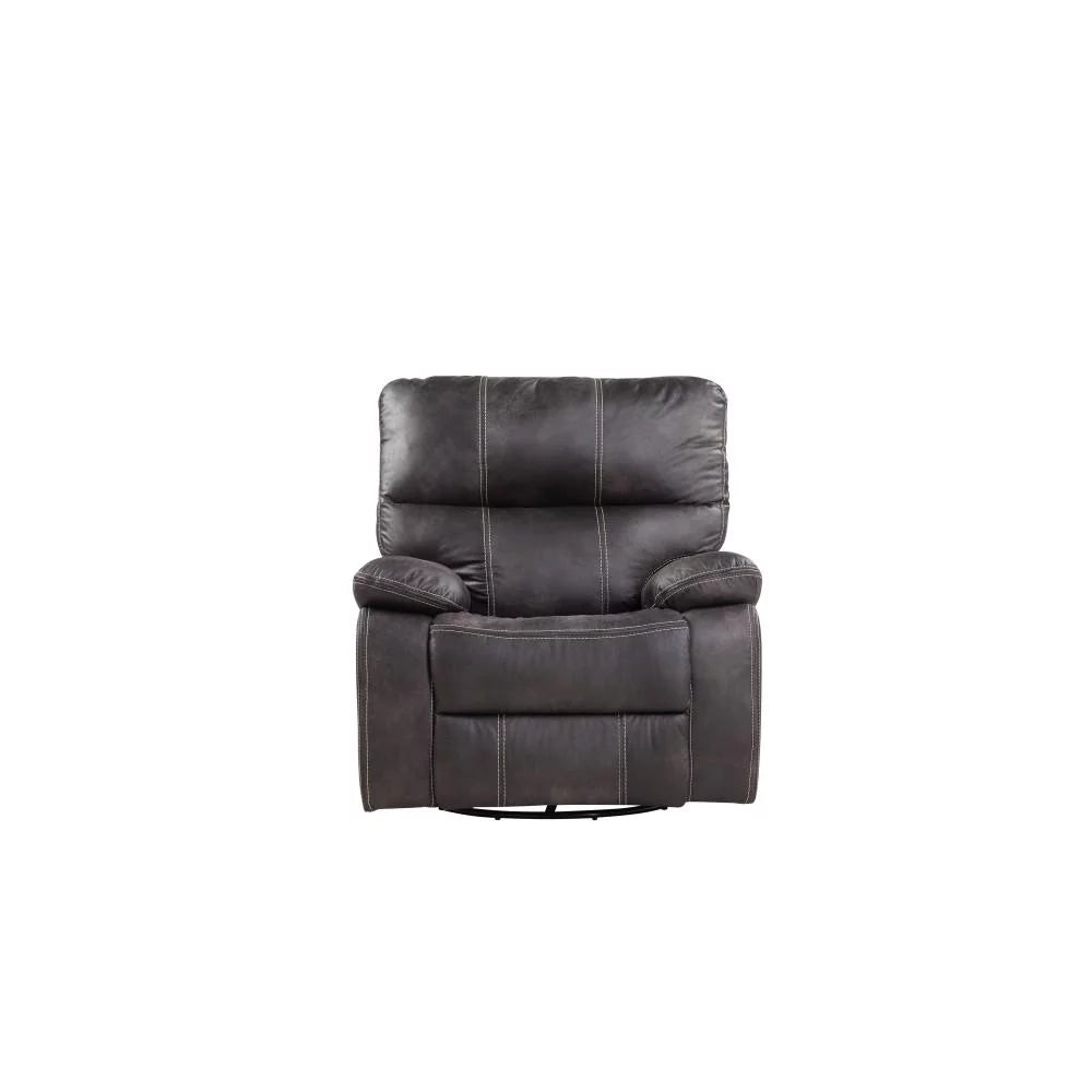 Dark Gray Swivel Reclining Glider G300