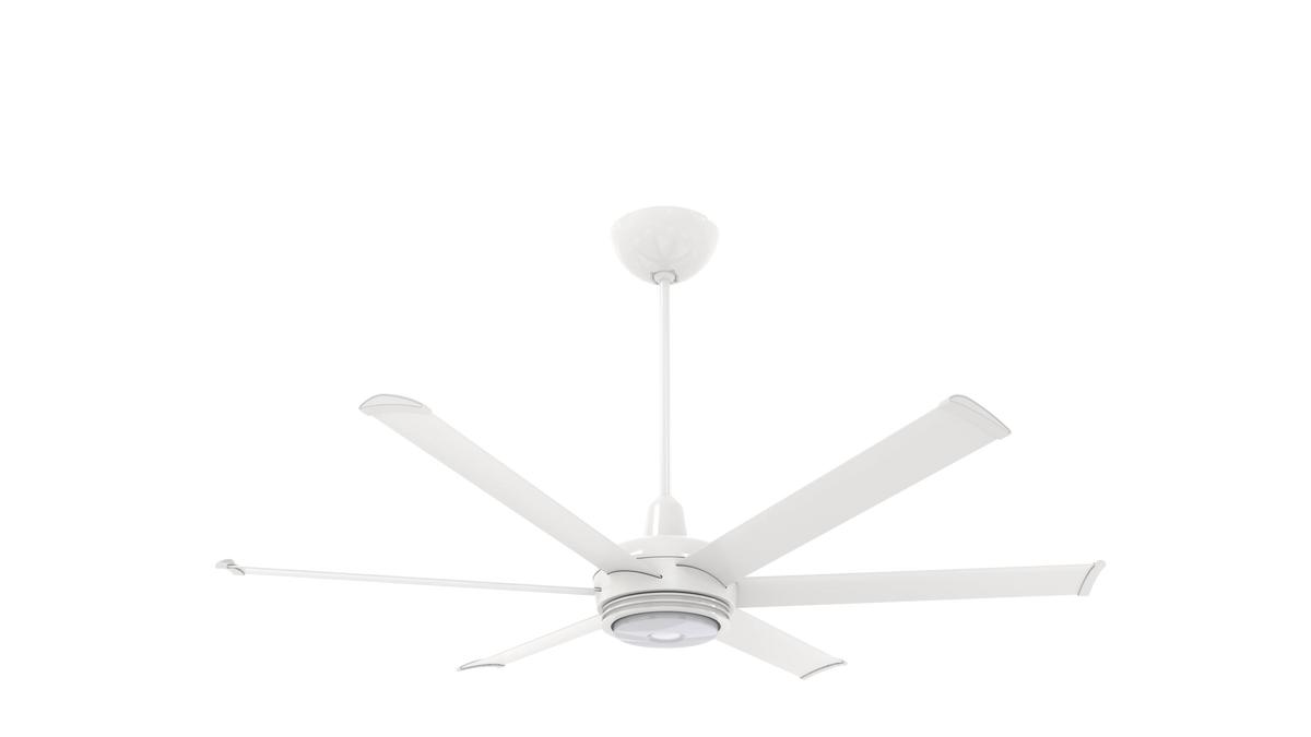 White 60 Ceiling Fan with Downlight and Uplight L80920