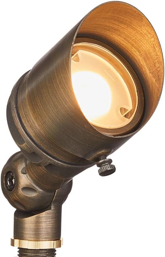 Cast Brass Outdoor Spotlight X3577