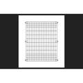 Black Steel Garden Fence Panel Y9631