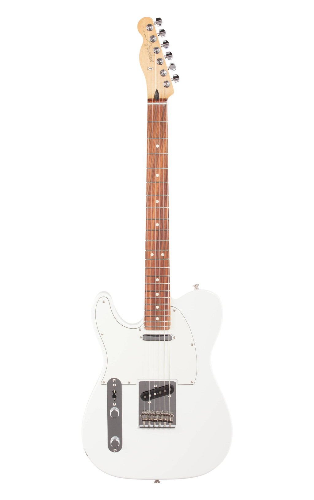Left Handed Pau Ferro Polar White Electric Guitar B856