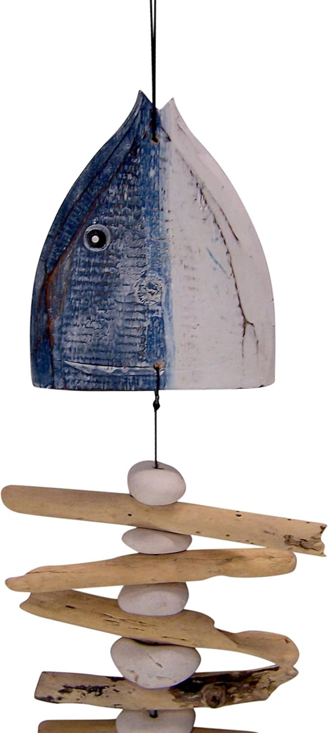 Wooden Fish Bone Wall Art 43 Inches V210