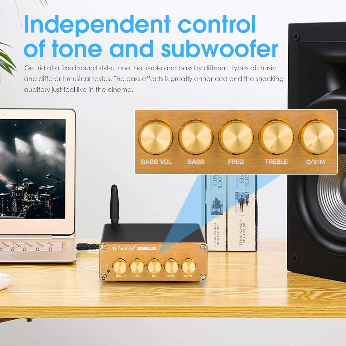 2.1 Channel Bluetooth Digital Amplifier X5218