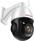5MP 30X Zoom PTZ Security Camera Outdoor Wireless WiFi POE Surveillance System N4668