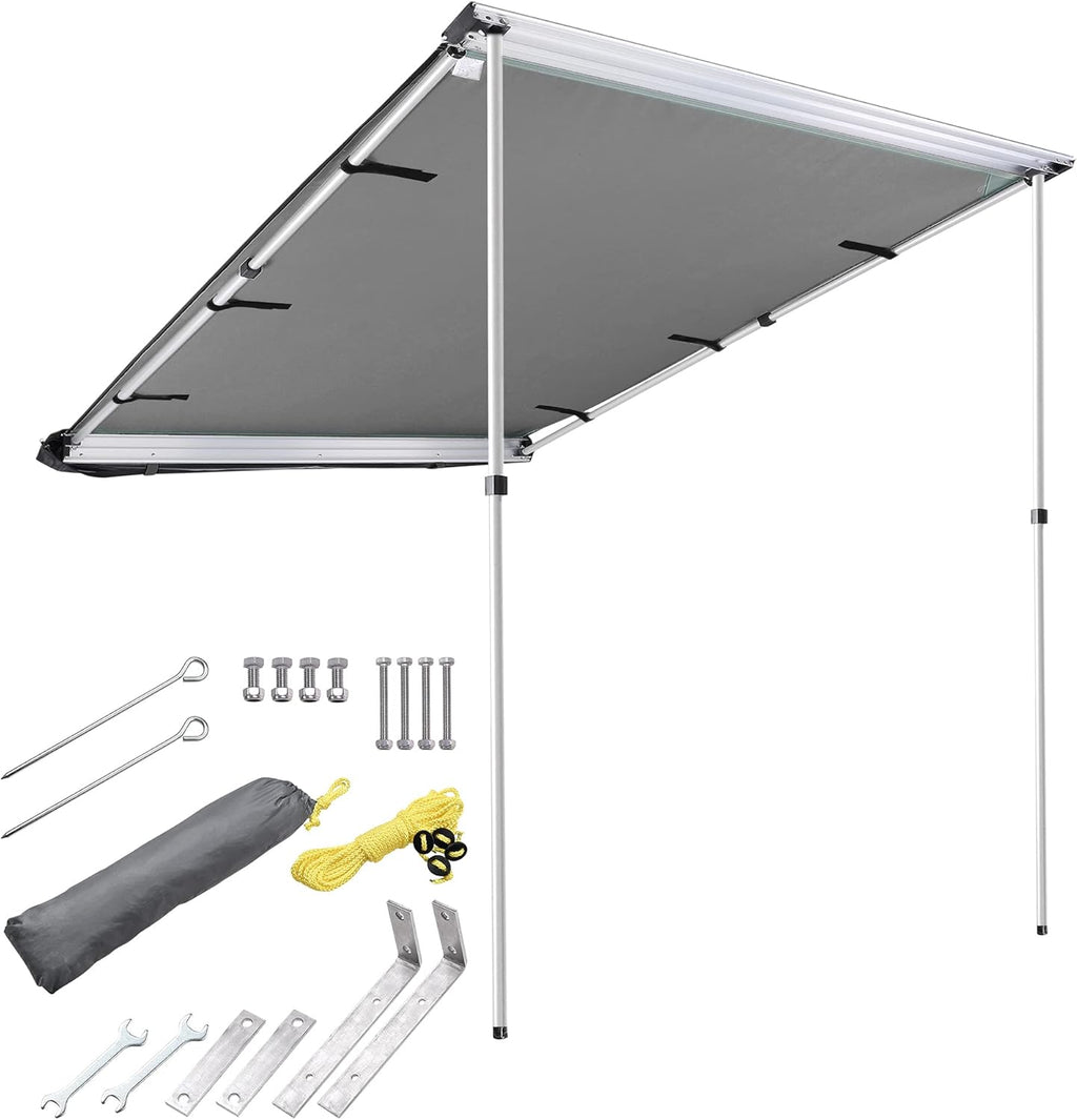 Beige Car Side Awning Tent Shelter E54218