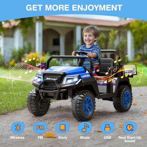 12V 2-Seater Ride on Car with Remote Control Y7971