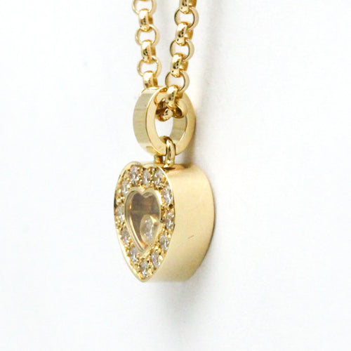 18K Yellow Gold Diamond Pendant Necklace T535671