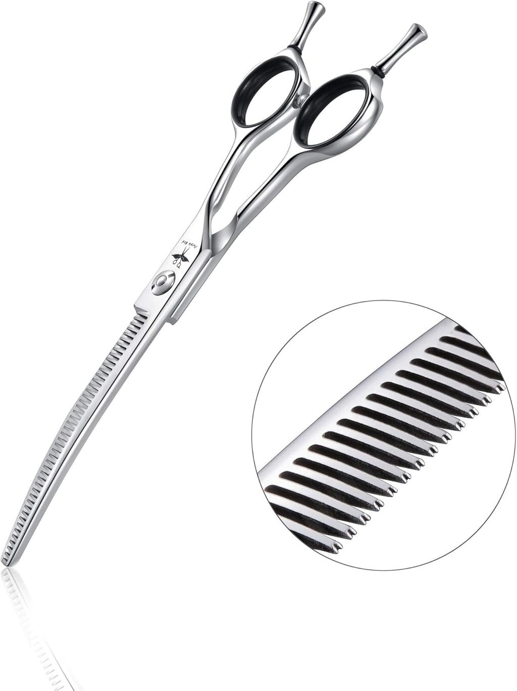 6.5 Inch Dog Grooming Scissors Japanese Stainless Steel Silver N372967
