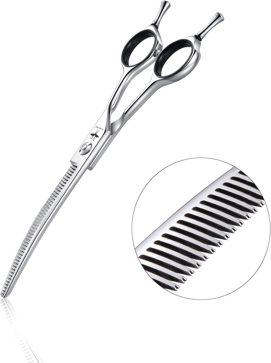 6.5 Inch Dog Grooming Scissors Japanese Stainless Steel Silver N372967