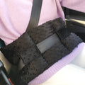 Black Ostomy Seatbelt Pillow W886