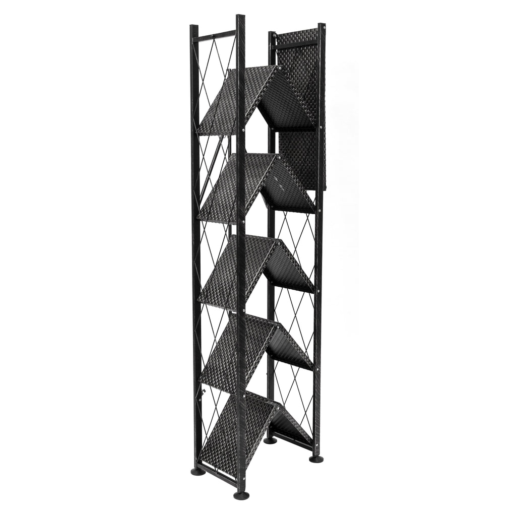 Black 6-Tier Book Shelf A619552
