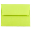 A2 Colored Invitation Envelopes, Ultra Lime Green, Bulk 1000/Carton P145