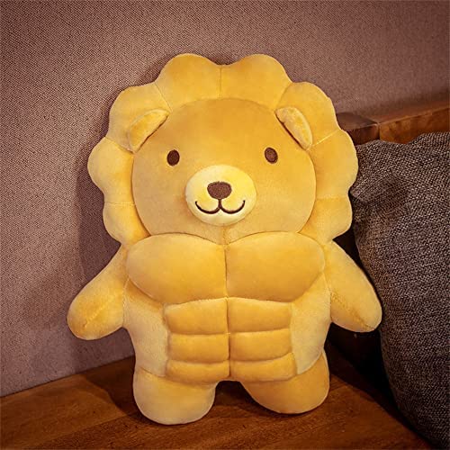Brown 27.5 inch Cartoon Bear Plush Pillow E935