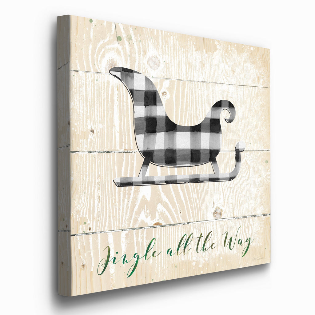 Buffalo Check Gallery Wrapped Canvas 10x10 U4186