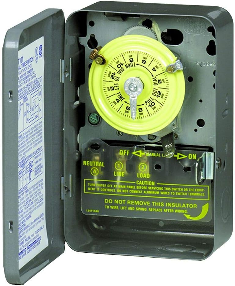 Gray Mechanical Time Switch Pack of 2 R6780