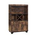 Modern Farmhouse Distressed Wood Buffet Hutch H5508