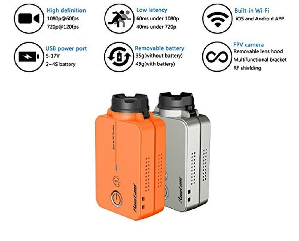 Orange 4.0 MP Action Camera G763015