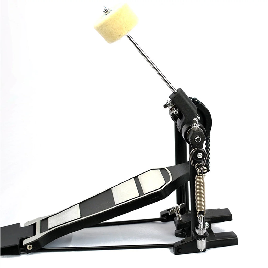 Drum Set Pedal with Drum Wool Beater D2112