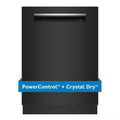 Black 24 in. Tall Tub Dishwasher with Stainless Steel Tub B8833