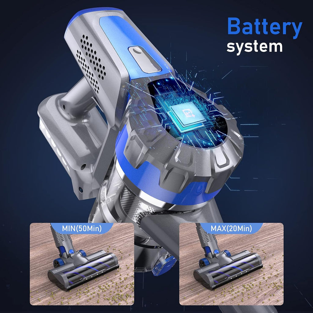 Cordless 4 in 1 Stick Vacuum Cleaner with LCD Touch Screen S957649