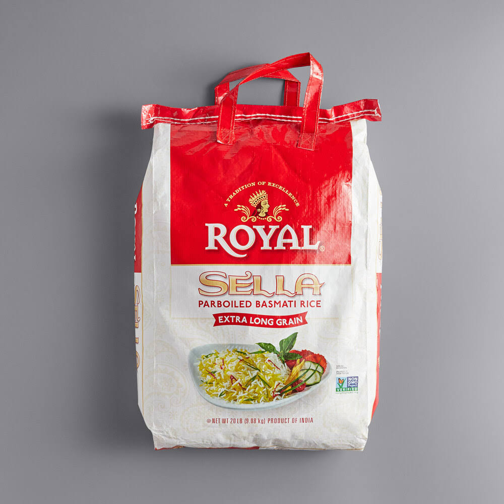 Parboiled Basmati Rice - 20 lb. I9819