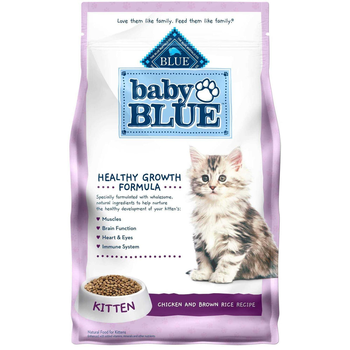 Kitten Dry Cat Food Chicken and Brown Rice N664
