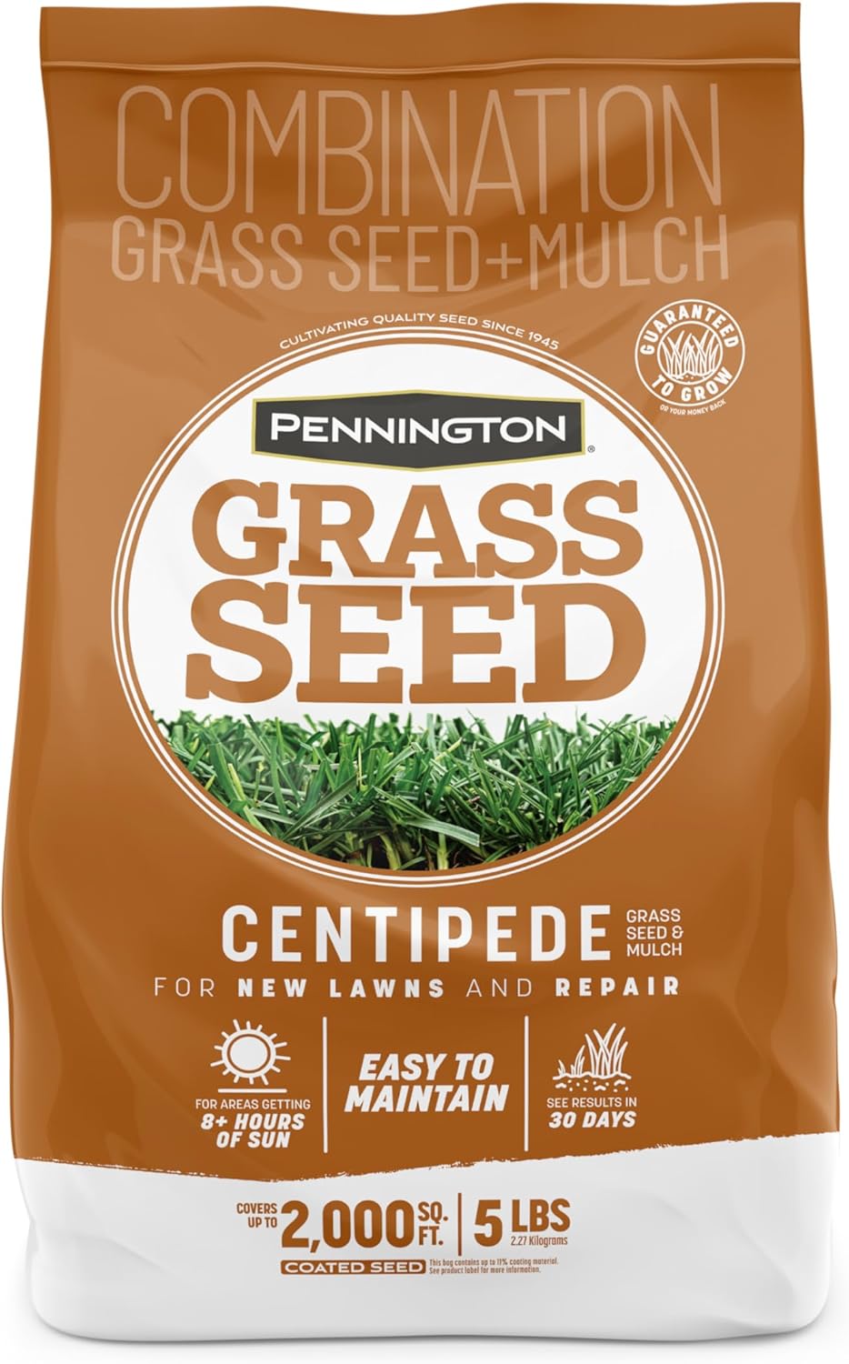 Centipede Grass Seed & Mulch 5 LB R607