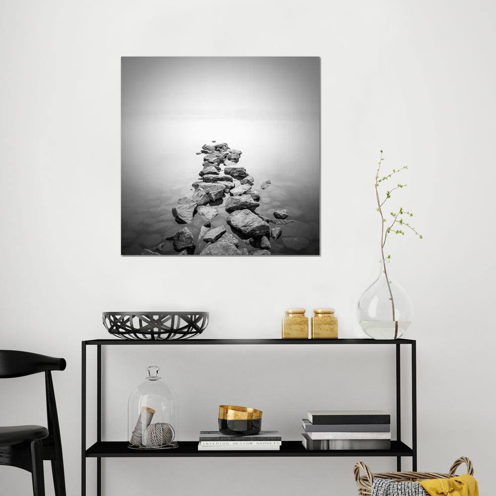 Piled Rocks Canvas Art Picture P444