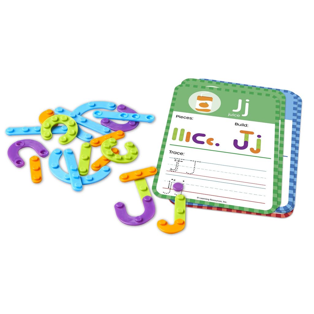 Kindergarten Letter & Number Maker - 60 Pieces Math Games R5268