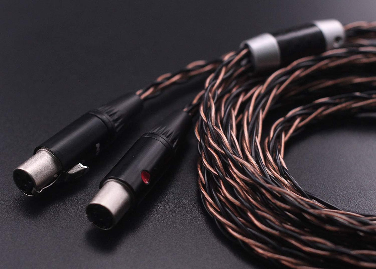 HiFi Replacement Headphones 4-pin XLR Balanced Male Audio Cable K88877