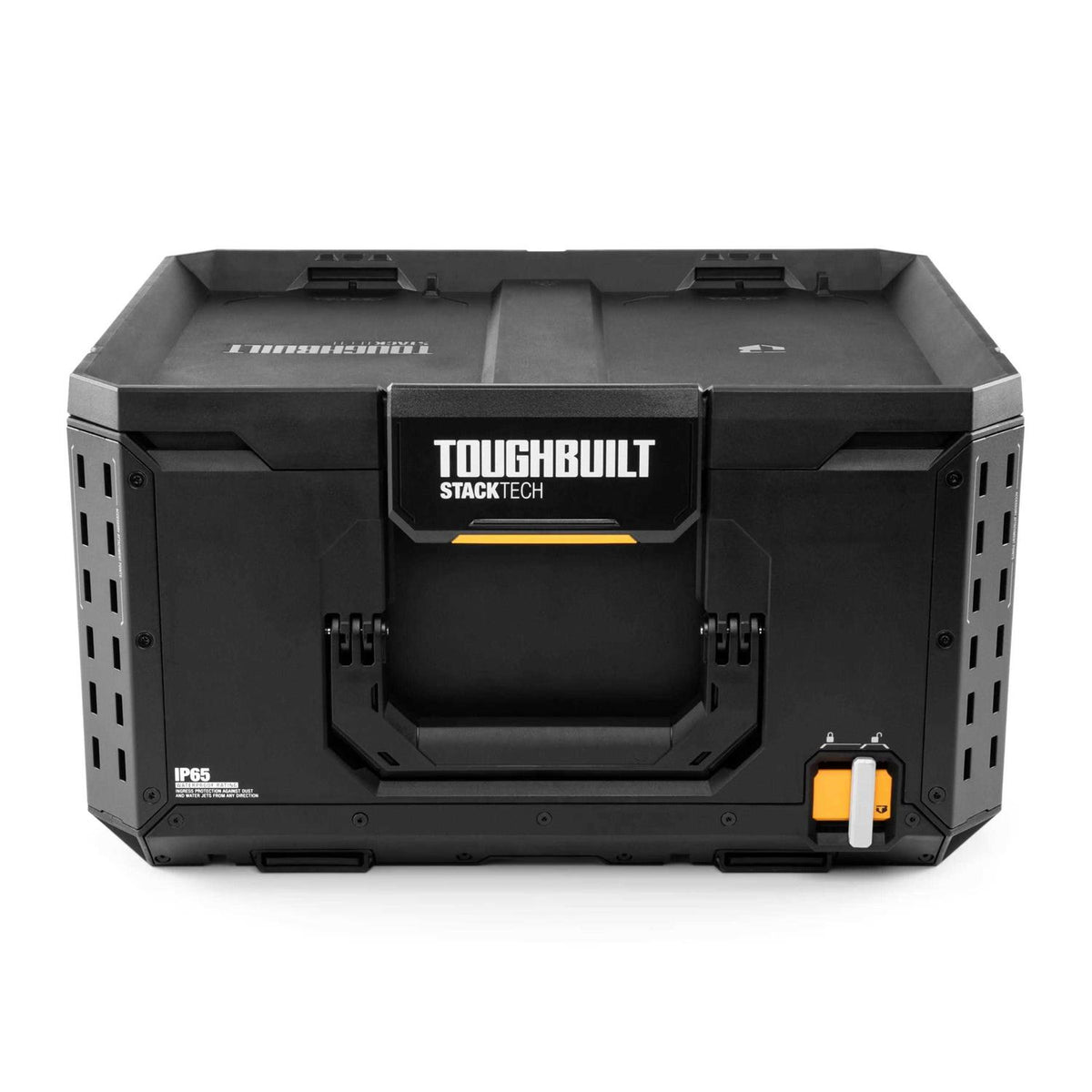 Large 21-in Black Plastic Lockable Tool Box X461