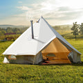 4 Seasons Waterproof Cotton Camping Tent with Stove Jacks O291
