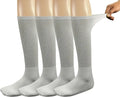 Diabetic Over The Calf Socks 4 Pack Size 10-13 X8059