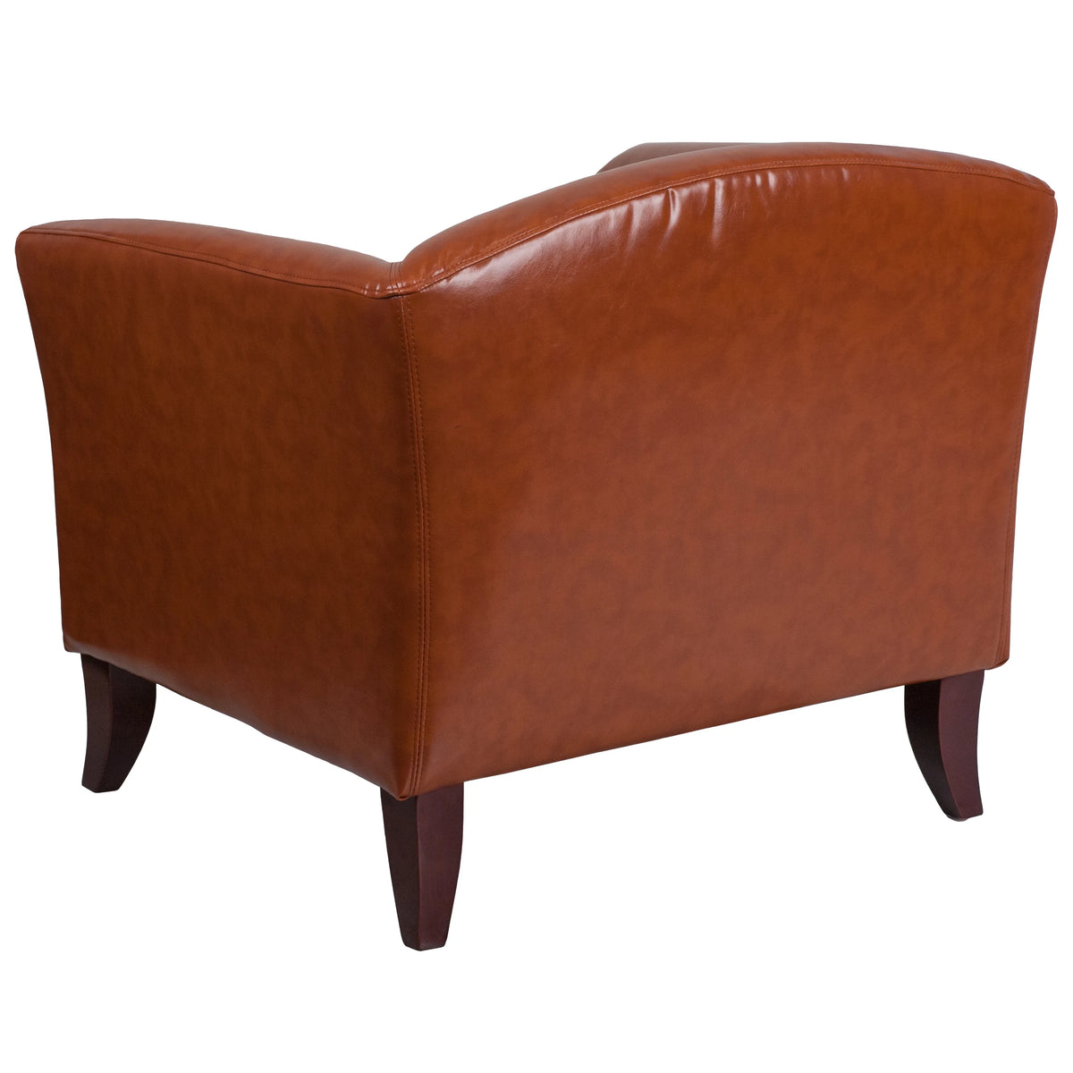 Cognac LeatherSoft Chair W18397