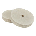 2 in. Lambs Wool Polishing Wheels, 6 Piece H79210