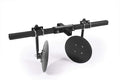Green Multi-Purpose Disc Cultivator Garden Bedder Attachment with S-Tines and Row Maker Insert C98623