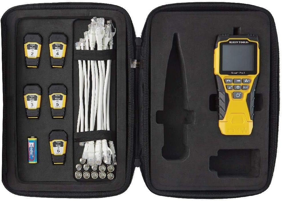 Cable Tester Kit with 5 Locator Remotes C478034