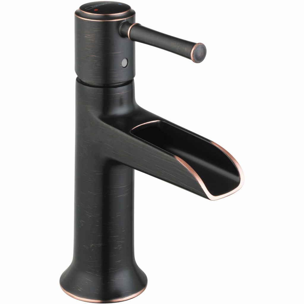 Rubbed Bronze Single Hole Bathroom Faucet I171