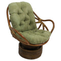 Sage Green Microsuede Swivel Rocker Cushion P177