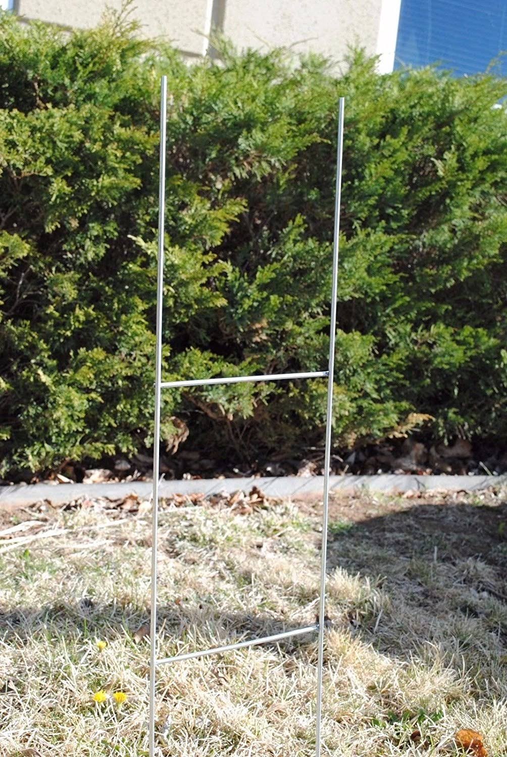 H-Stakes Metal Lawn Yard Sign 6 x 24 C204391