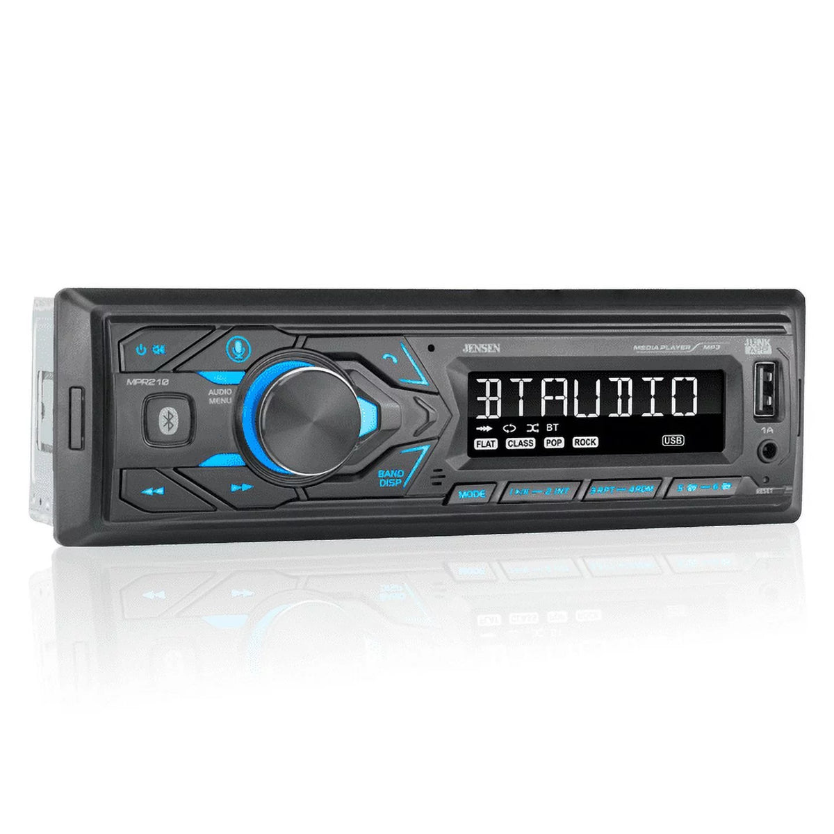 Single DIN Car Stereo Radio with Bluetooth Z7824