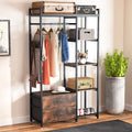 Freestanding Closet Organizer with Hanging Rod Z705