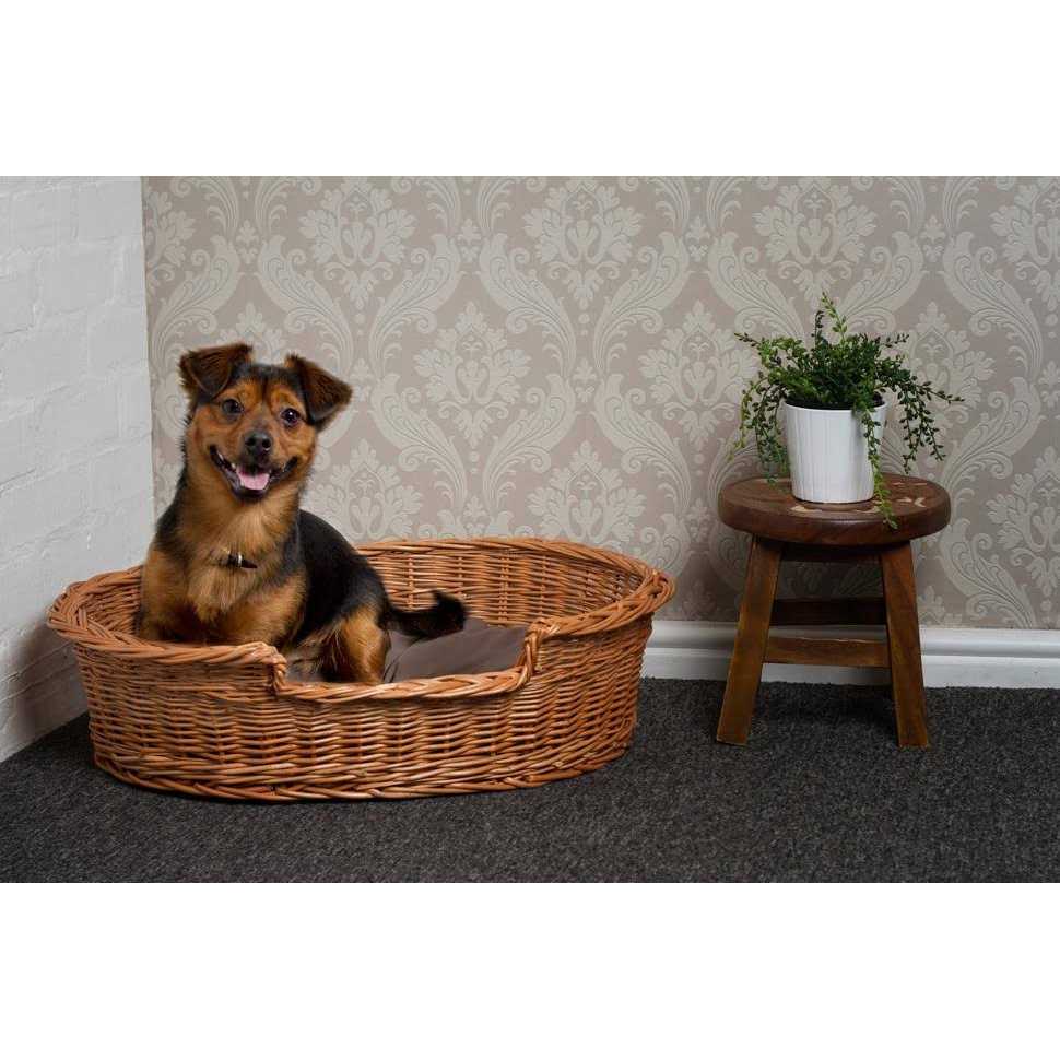 Wicker Dog Bed Basket I61042