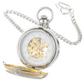 Two-Tone Mechanical Pocket Watch K479060
